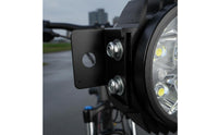 Combined Alarm Light Waterproof Unified Front Lighting System with Alarm Long Range Illumination LED Front Light for Electric Cycle Riders