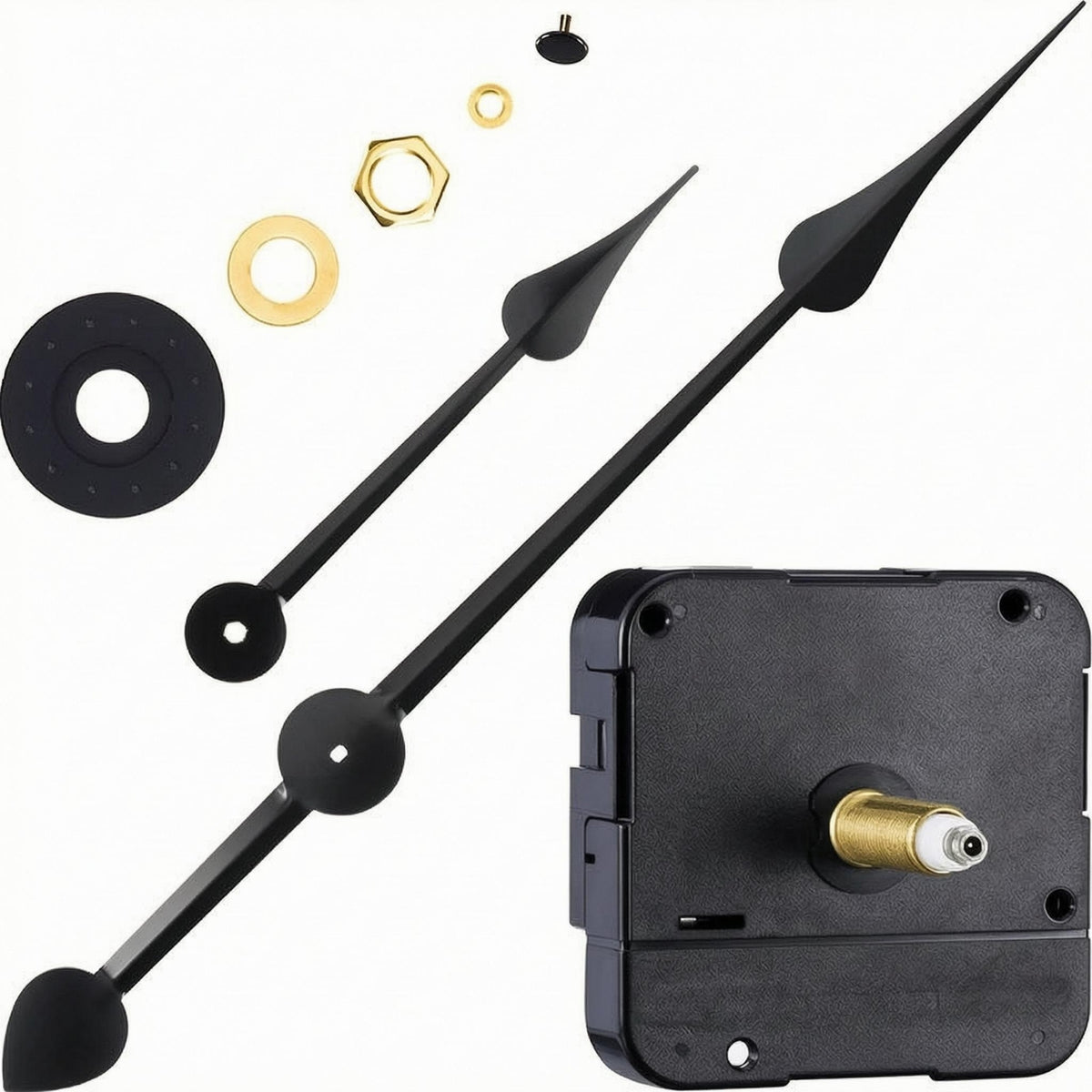 Mounting Hardware Quartz C-Shaped Clamp Movement Black Case High Force C-Shaped Clamp Movement