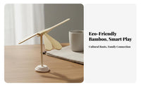 Auto-Balancing Butterfly Toy Handmade Balancing Bamboo Butterfly Desk Decoration Educational Nostalgic for Children, Classroom