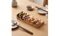Sushi Holder Multi-Slot Sushi Roll Holder Rectangular for Home Hosts