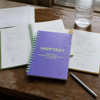 Macaron Color A5 Loose-Leaf Notebook with PP Cover