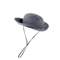 Fisherman Hat Wide Brim Sun Hat with Chin Strap Secure Fit Protection for Hiking, Travel