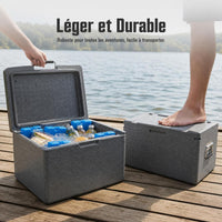 Large EPP Foam Insulated Food Cooler Box for Commercial Outdoor Use