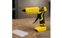 Hot Glue Tool with Digital Display Powered Cordless Glue Mess Tool for Hobbyists, Workshop