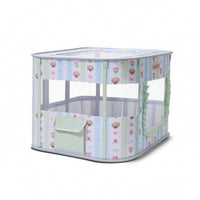 Cat Birthing Box Breathable Cat Whelping Box Pet Tent with Mesh Zippered Enclosure Portable for Breeders, Maternity, Recovery