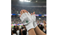 Ribbed Fingerless Gloves Stretch Half-Finger Gloves Stretchable Apparel Comfortable for Concertgoers