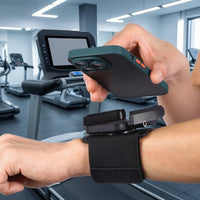 Phone Holder with Wrist Strap Detachable Wrist Phone Holder 360-Degree Rotating Adjustable for Runners, Running, Workouts