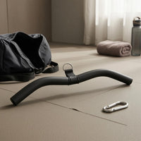 EVA-Coated Curved Pull Handle Reinforced Nylon V Bar Handle Contoured V Bar Grip Carabiner Clip
