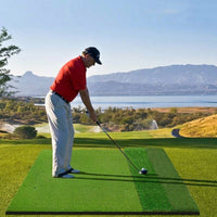golf hitting mat