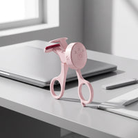 USB Charging Heated Eyelash Curler Compact Electric Lash Curler Handheld Cosmetics Tool Lightweight for Travelers