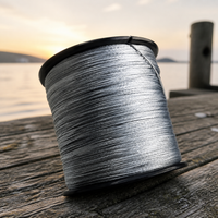 8-Strand Braided PE Fishing Line for Sea Rods and Boat Fishing, 100-500m