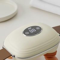 Authentic Palm Simulation Neck and Shoulder Massager Bionic Lcd Neck Massager Heat Relief Physical Wellness Rechargeable for Home, Office, Travel