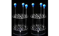 Acrylic Pipette Rack Multi-Hole Pipette Rack Organizer for Research Facility