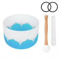 Frosted Sound Bowl Matte Finish Tone Bowl Striking Sticks Sound Instrument