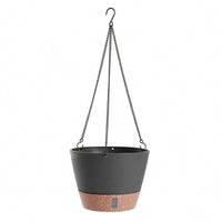 Hanging Planter Speckled Hanging Planter Wide Open Top