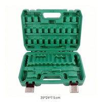 Empty Tool Case with Handle Plastic Tool Storage Case Toolbox Portable Long-Lasting for Diyers, Garage, Workshop
