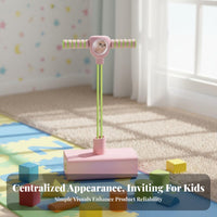 Frog Pogo Toy Indoor and Outdoor Use Kids Bouncing Non-Slip Deck Pogo Bouncing Toy for Preschoolers, Beginners, Exercise, Backyard, Playroom