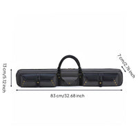 Pool Billiard Accessory Carrier Easy Portability Billiard Cue Bag Adjustable Shoulder Strap Carrying Case for Tournaments