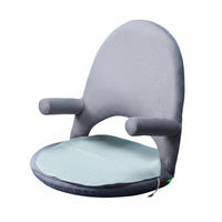 Foldable Design Single-Person Adjustable Lounger spine Support Adjustable spinerest Lounger Space-Saving Floor Chair Multifunctional for Students, Young Adults, gaming enthusiasts, Bay alcove, Dorm Room, Bedroom, Home detachice