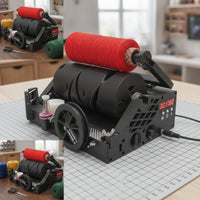 Yarn Winding Machine Tabletop Yarn Winder with Digital Display Ball Winder Adjustable Craft Tool Smooth Tension Control
