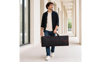 Keyboard Gig Bag Water-Resistant Instrument Storage Top Carry Handles