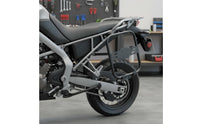 Thickened Steel CT125 Fuel Holder Custom Fit Side Fuel Container Holder Heavy Duty Motorcycle Gas Can Mount Long-Lasting Metal for off-Road Road