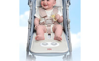 Timer Shutoff Fan Cooling Mat Non-Slip Baby Cooling Mat Washable Baby Car Seat Cooler Pad Foldable for Babies
