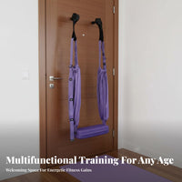 Multi-Purpose Door Hanging Stretching Strap Adjustable Door Hanging Stretch Band Heavy Duty Suspended Stretching Sling High Tensile Strength for Beginners, Dancers, Gymnasts, Home, Gym