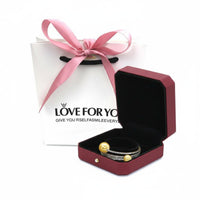 High-End Jewelry Gift Box Elegant Design Band Presentation Box Soft Interior Lining for Women, Couples, Gifting, Special Occasions, Weddings