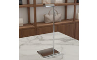 Bag Display Stand Sturdy Construction Retail Bag Display Stand Thickened Base Stainless Steel Purse Rack for Boutique Owners, Boutiques