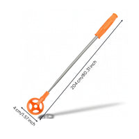 Telescopic Golf Ball Retriever Stainless Steel Golf Ball Retriever Extendable Portable for Golfers, Driving Range