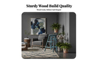 Three-Tier Ladder Plant Stand Folding Design Three-Tier Ladder Shelf Retro and Design Planter Organizer for Gardeners, Homeowners, Balcony, Courtyard