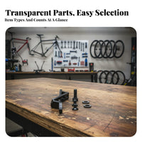 Black Bike Conversion Bracket Metal Bike Disc Brake Bracket Machined Disc Brake Adapter Threaded