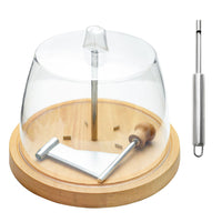 Manual Cheese Grater Slicer with Rotating Disc for Chocolate