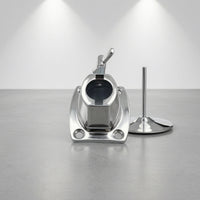 Drum Mounting Clamp Metal Drum Clamp with Wing Screw Mounting Bracket Threaded Hardware Heavy Duty for Drummers, Stage