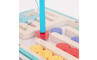Child-Centered Inspired Four Color Reasoning Game Logical Thinking Exercise Color Sorting Maze Develops Fine Movement Skills Educational Toy Hand-Eye Coordination for Classroom