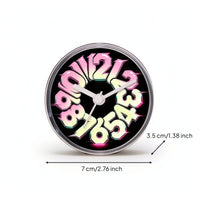 Suction Cup Wall Clock Anti-Fog for Kitchen