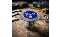 Coarse Diamond Cutting Disc Long-Lasting Mini Cutting Disc Precision Long-Wearing for Tight-Space Jobs