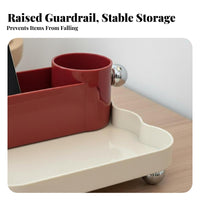 Flame-Shaped Statue with Dish Multi-Functional Entryway Organizer Space-Saving
