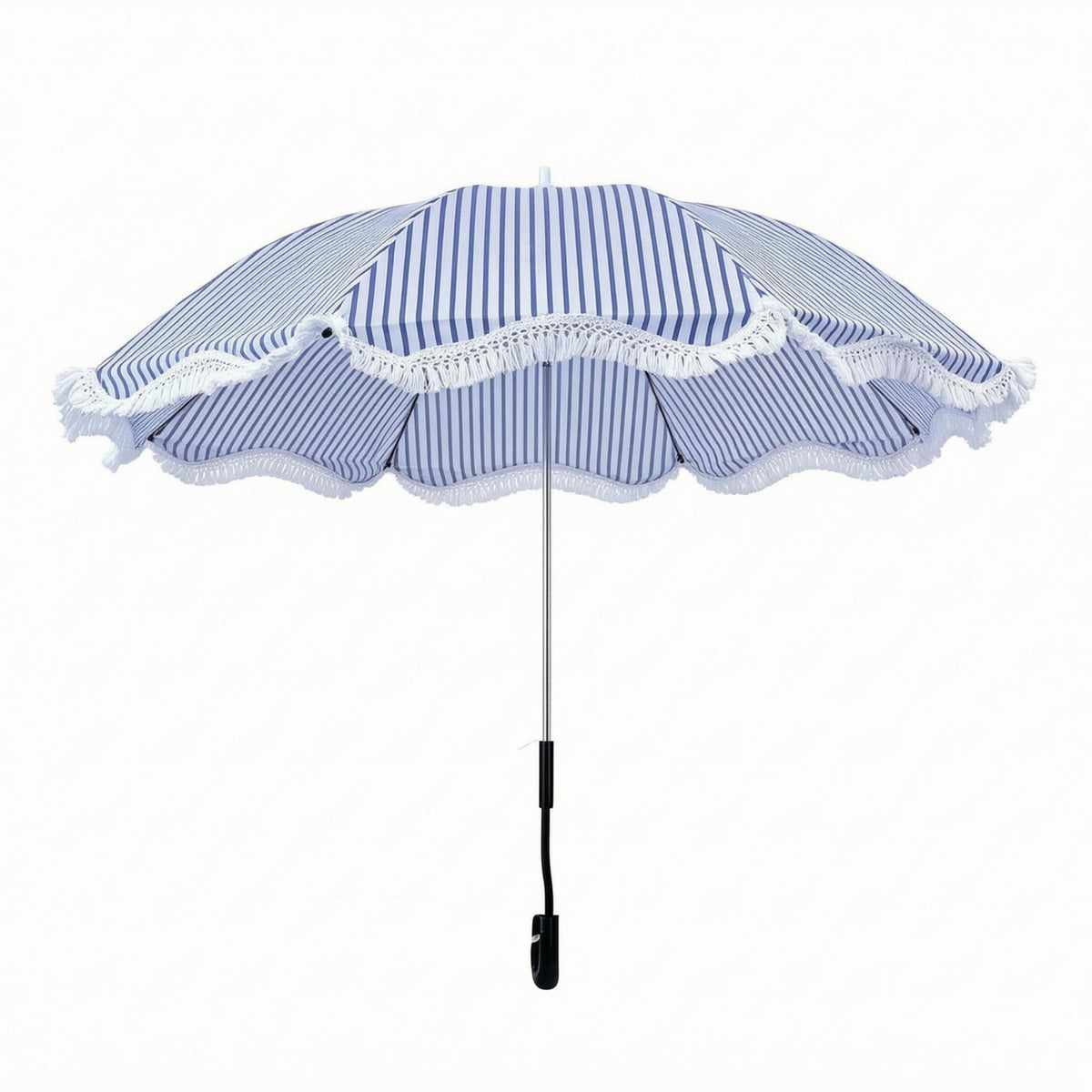 Beach Chair Umbrella with Clamp Blocking Attach-on Beach Chair Umbrella Lightweight Clamp-on for Beachgoers
