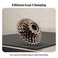 Screw-on Freewheel Wear-Resistant Mountain Bike Freewheel Cycle Flywheel Long-Lasting Multi-Speed Bike Cassette Effortless