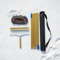 Photovoltaic Panel Snow Brush Lightweight Photovoltaic Panel Snow Extendable for Winter