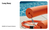 High Buoyancy Solid Core Tow Buoyancy Device Adjustable Strap Outdoor Water Swim Buoy Lightweight for Swimmers, Beginners, Lakes, Beach