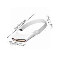 Bladeless Head Fan USB Powered Head Mounted Fan Long Battery Life for Women, Men