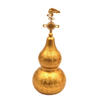 Chinese Blessing Gourd Ornament Decorative Accessory Brass Gourd Ornament