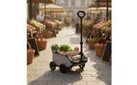 Foldable Pet Carriage Lightweight 4 Wheel Pet Carriage Shock Absorbing Animal Gear for Cats