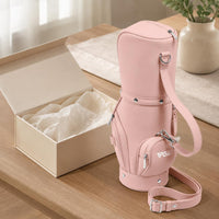 Portable Crossbody Golf Bag Fashion Design Mini Golf Bag Compact for Women, Girls