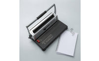 Loop Binding Machine 3:1 Pitch Wire Binding Machine 34-Hole Paper Binder for Professionals, Students, Office