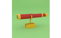 Single Tube Telescope Toy Lightweight Foldable Toy Telescope Kids Handheld Viewer Spyglass Clear View Handheld Spyglass