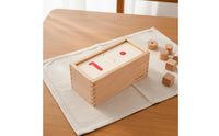 Learning Numbers Puzzle Self-Correcting Counting Puzzle with Storage Box Hands-on Toy for Classroom, Playroom